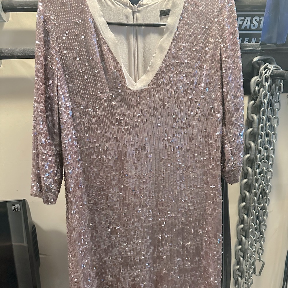 J. Crew Collection sequin shift dress